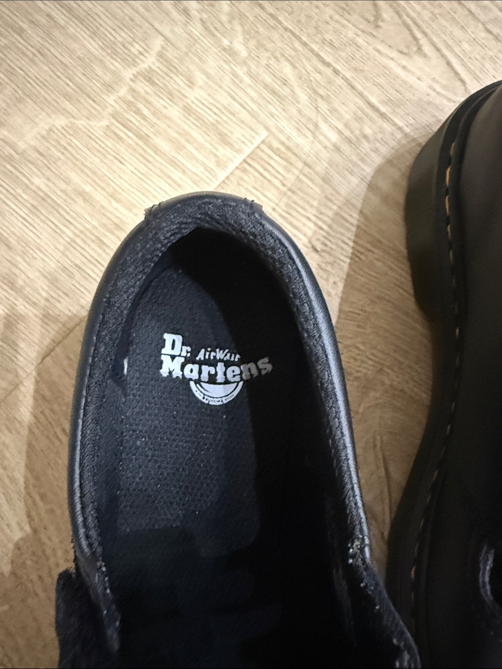 Dr. Martens Kids Black Leather Double-Buckle Mary Jane Shoes - Picture 2 of 4